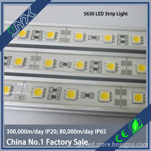 Fashionable led rigid strip 5050/5630 72leds/m with CE RoHS certification outdoor decoration/cabinet light/led rigid bar